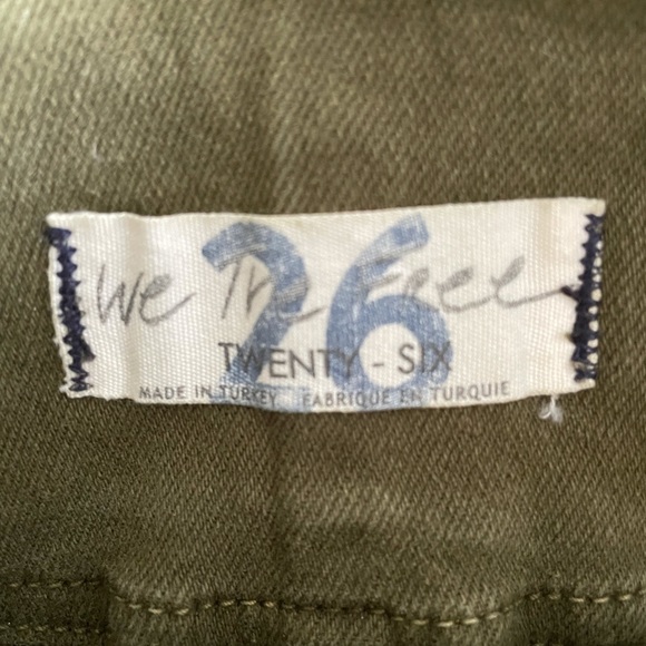 Free People Green Pencil Skirt - Picture 4 of 4